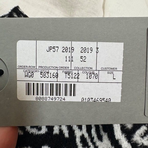 Balenciaga All-Over Logo Knit Skirt NWT - Picture 5 of 7